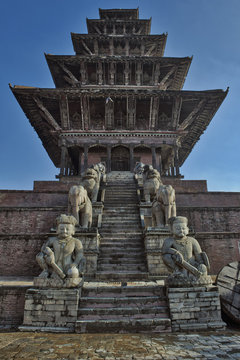 Nyatapola Siddhi Lakshmi Temple (Ngatapola Temple), Taumadhi Tole Square, Bhaktapur, Nepal