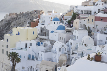 Fototapeta premium Santorini Downtown