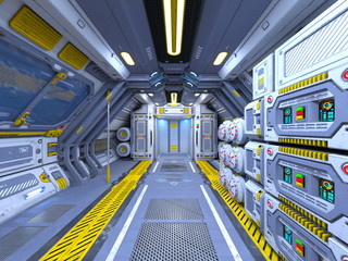 Obraz premium 宇宙ステーション