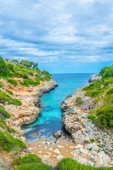 Cala Murta bay at Mallorca, Spain