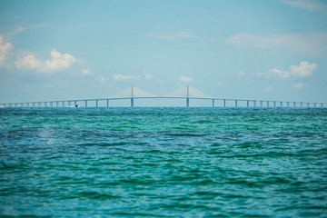 Sunshine Skyway Bridge from afar