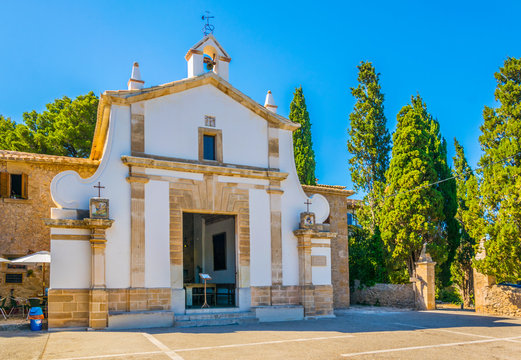 El Calvari chapel at Pollenca, Mallorca, Spain