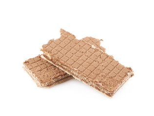 Chocolate wafer composition isolated