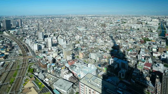 東京風景・タイムラプス・4k