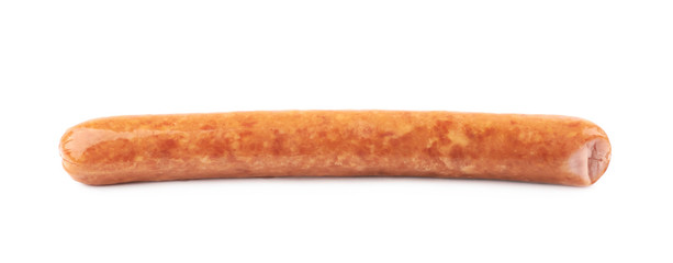 Hot dog sausage isolated