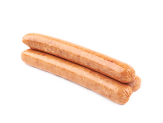Hot dog sausage composition isolated