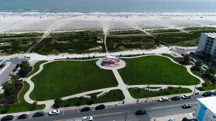 Wildwood New Jersey Shore Aerial of Crest Park