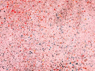 Store enrouleur occultant Pierres Background texture of decoration colorful terrazzo floor.