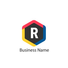 Letter R Logo Template Design