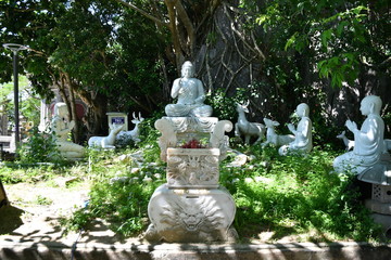 Statue of the Great Buddha in the Marble Moutain