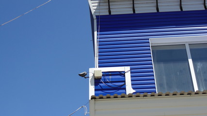 camcorder небо стена стадион