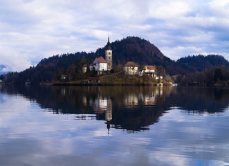 Fototapeta na wymiar Bled - Slovenia