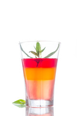 sweet multi-colored jelly