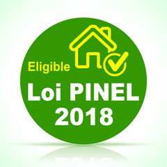 french pinel law icon design