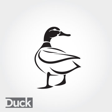 Duck, Goose, Swan Logo Art