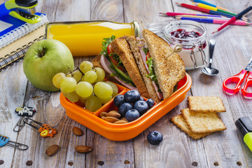 Healthy kids lunchbox