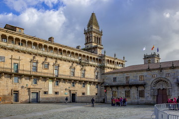 Obraz premium サンティアゴ・デ・コンポステーラ