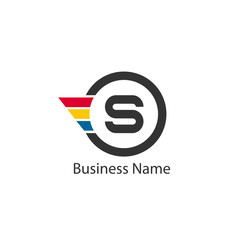 Fototapeta premium Letter S Logo Template Design