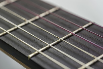 Fototapeta premium Wear the strings of a guitar.