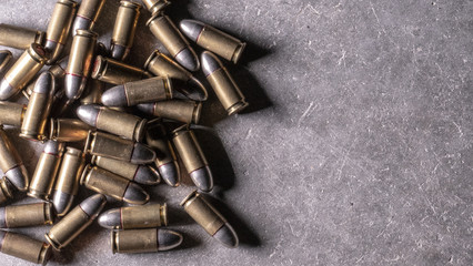 9mm Luger Ammo Bullet Cartridge Pile 4