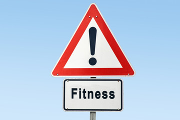 Schild 327 - Fitness