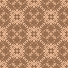 Modern Decorative geometric ornament. Vector illustration. For design, wallpaper
