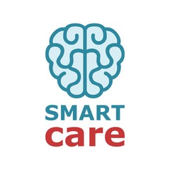 Smart care logo, Anatomical design