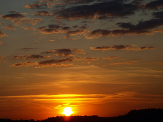 Dawn sky