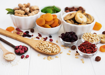 Mixed dried fruits