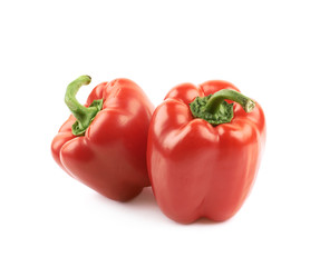 Red bell pepper composition isolated