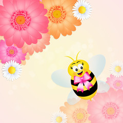 illustration of birth announcement