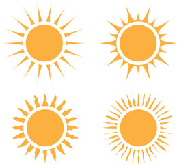 Sun flat design