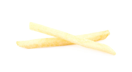 French fries composition isolated