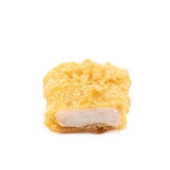Chicken nugget composition isolated