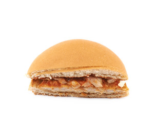 Generic burger composition isolated
