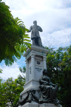 Statue of Francisco Vicente Aguilera in Santiago de Cuba