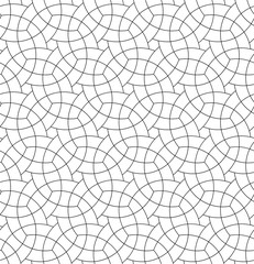 ARABIQUE SEAMLESS VECTOR PATTERN. MONOCHROME DECORATIVE TEXTURE