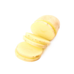 Raw potato composition isolated