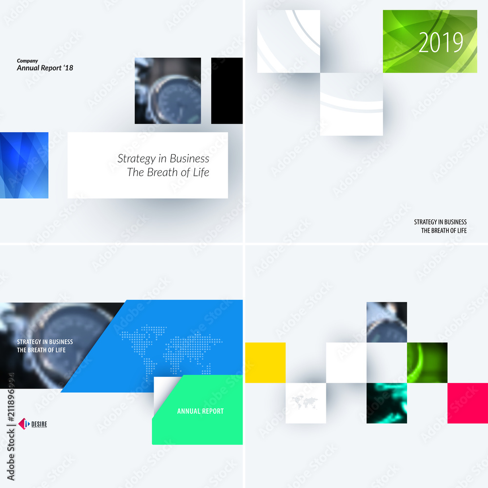 Poster abstract design of colourful vector elements for modern background with rectangular shapes for busin