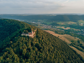 a fairytale castle in europe