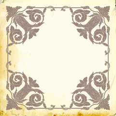 5269781 5269781 5269781 5269781 Vector baroque of vintage elements for design.