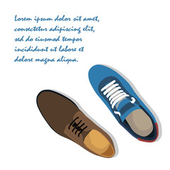 fashion shoes vector