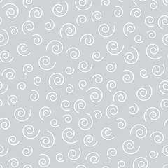 memphis style spiral seamless pattern