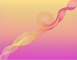 Watercolor pink, violet, blue abstract texture. Rainbow defocus empty background. Spectral glare blurred illustration.