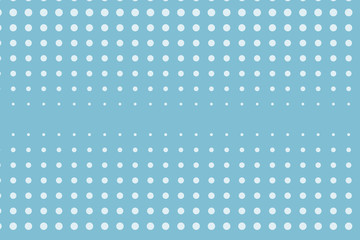 Light Blue halftone background. Digital gradient. Abstract backdrop with circles, point, dots.