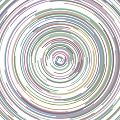 Abstract vector circular background from half circles