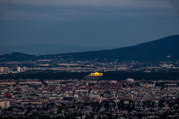Schönbrunn in the Evening