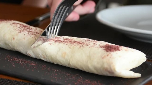 kebab rolled up in lavash,Armenian Kebab