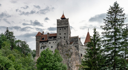 Fototapeta na wymiar Schloss Bran in den Karpaten