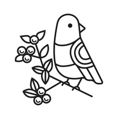 bird artline icon